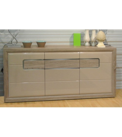 Salle à manger complète TIZIANO chêne clair