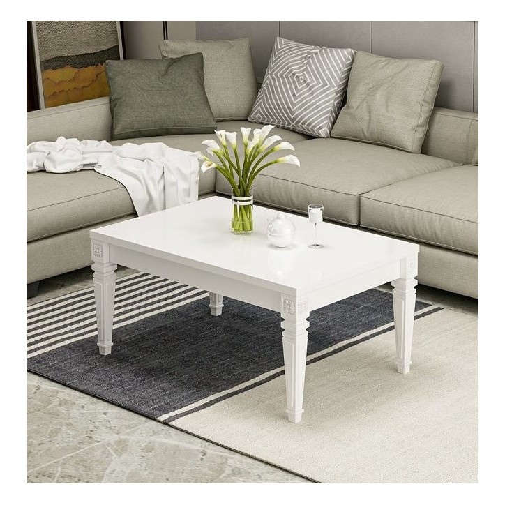 Mesa de centro  VALERIA blanco  90 cm
