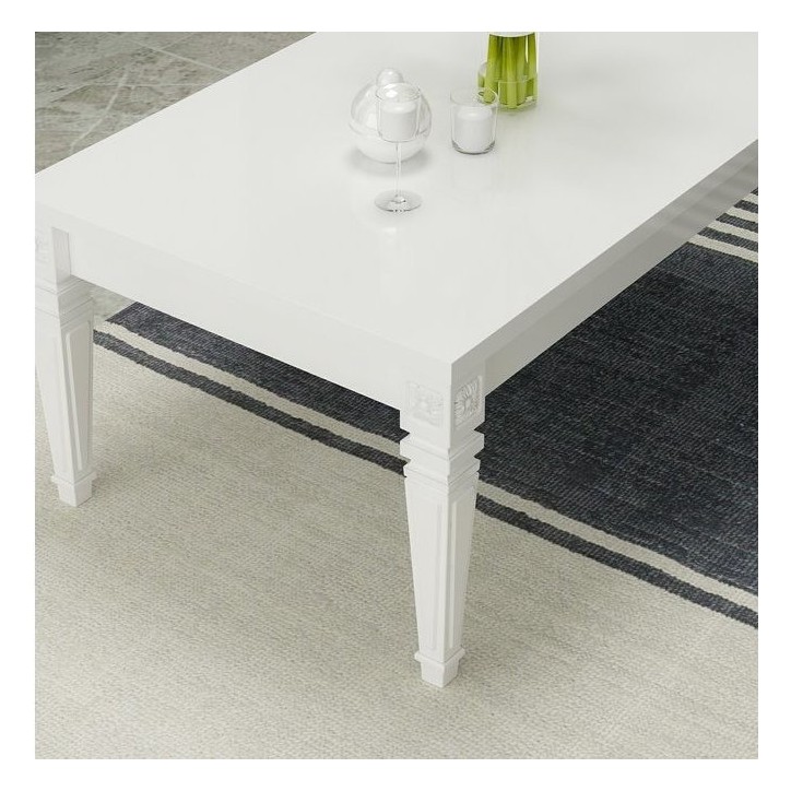 Mesa de centro  VALERIA blanco  90 cm