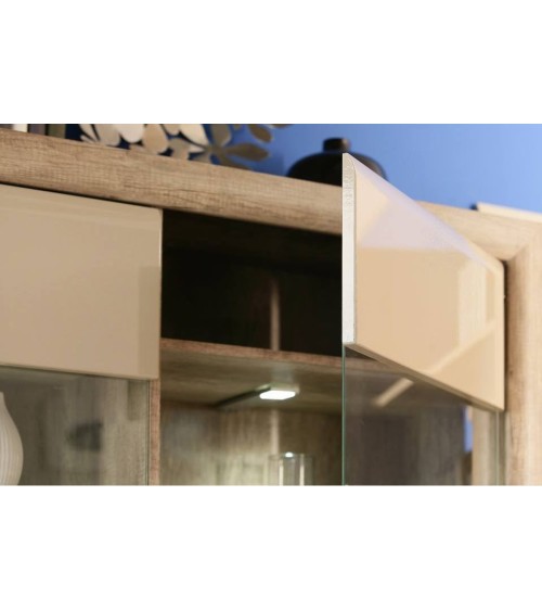 Salle à manger complète TIZIANO chêne clair