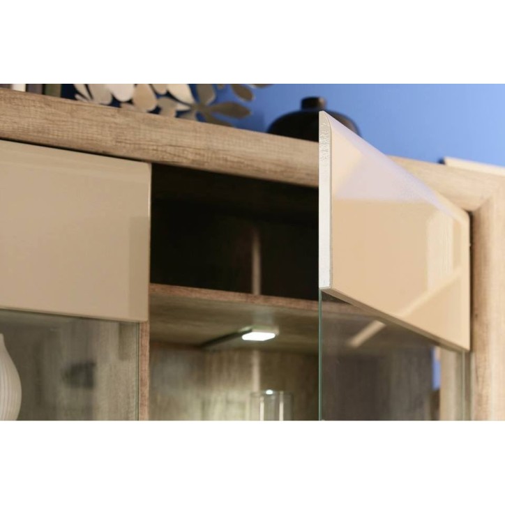 Salle à manger complète TIZIANO chêne clair