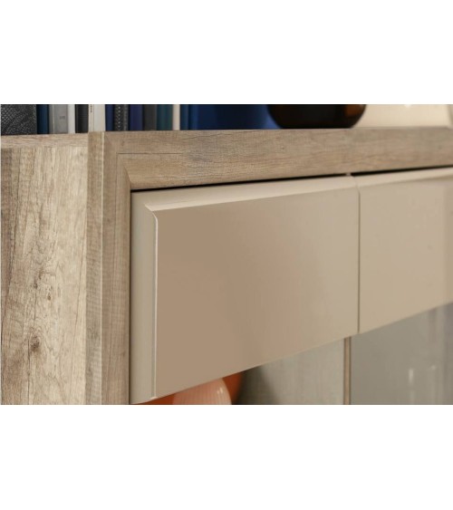 Salle à manger complète TIZIANO chêne clair