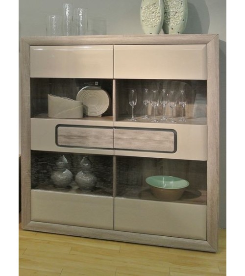 Salle à manger complète TIZIANO chêne clair