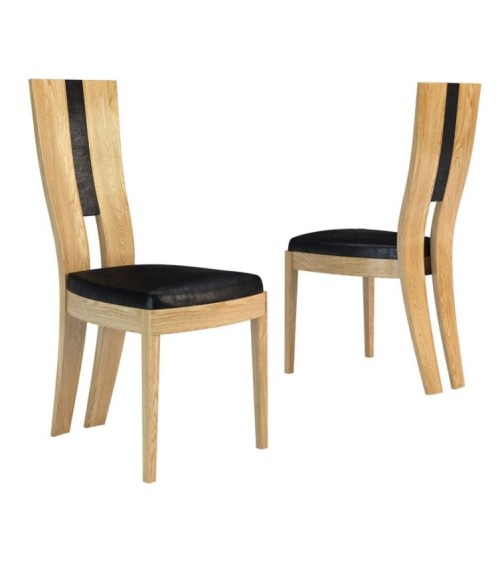 Salle à manger complète CORINO chêne clair