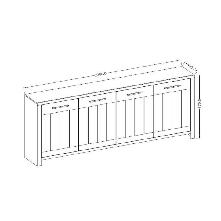 Salle à manger complète PROVENCE pin Salle à manger complète PROVENCE pin