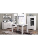salle à manger complète BRUGES blanc