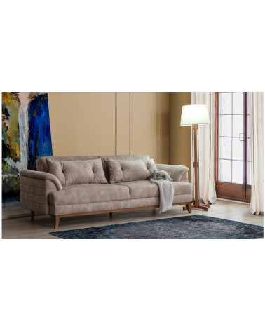 Canapé Beige  Madrid  230 x 92 x 77