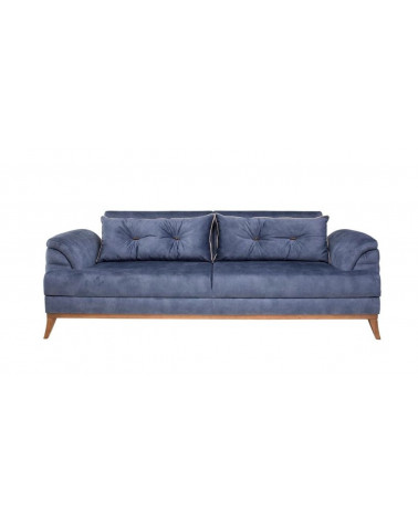 Canapé Bleu  Marine  Madrid   230 x 92 x 77