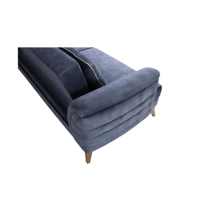 Marineblauwe Sofa Madrid 230 x 92 x 77 Marineblauwe Sofa Madrid 230 x 92 x 77
