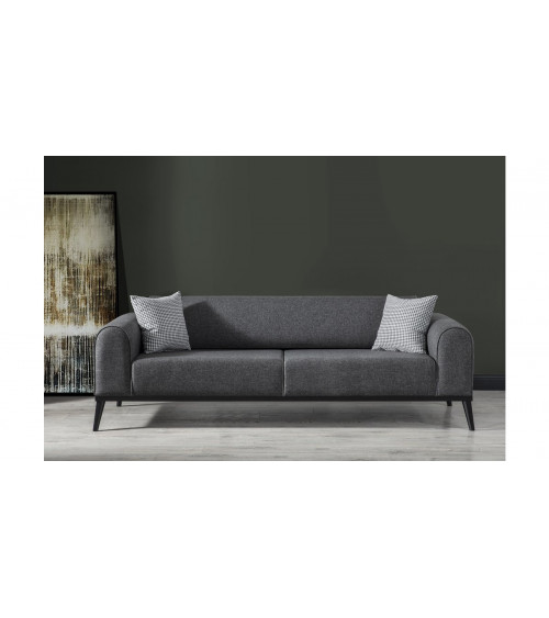 Canapé ALMARA ANTHRACITE  222 x 88 x 75