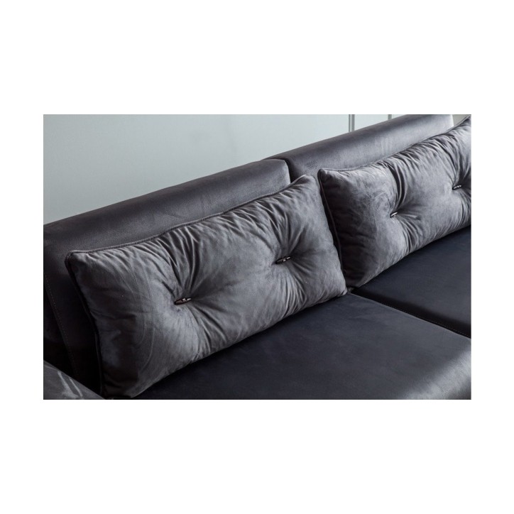 Canapé convertible TERRA anthracite