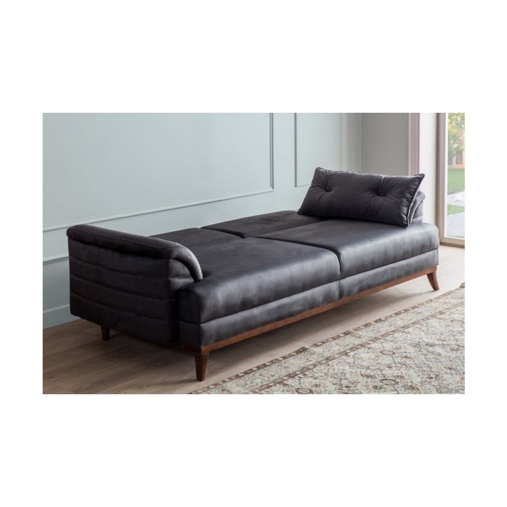 Canapé convertible TERRA anthracite