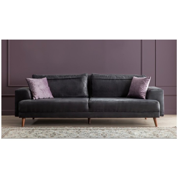 Canapé convertible TERRA anthracite