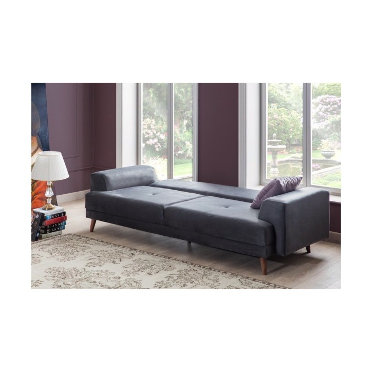 Canapé convertible TERRA anthracite