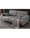 Canapé Anka  Gris Clair 220 x 90 x 87