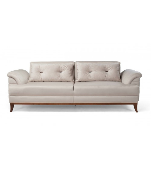 Sofá Madrid creme 230 x 92 x 77
