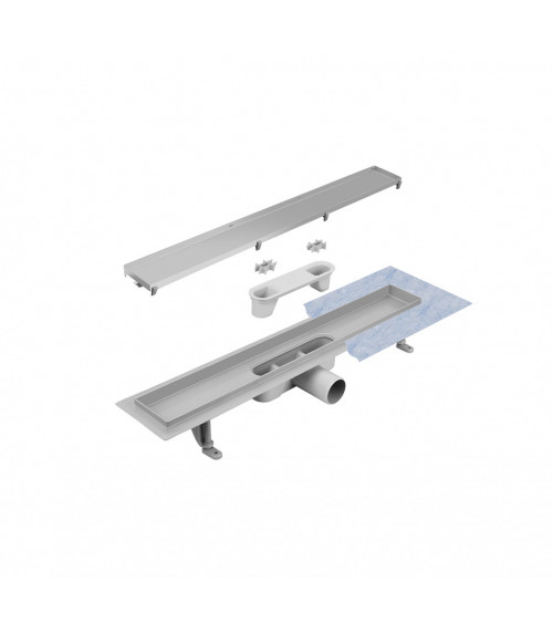 Canalina doccia lineare BASIC 60 cm