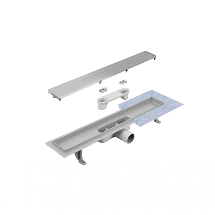 Canalina doccia lineare BASIC 60 cm