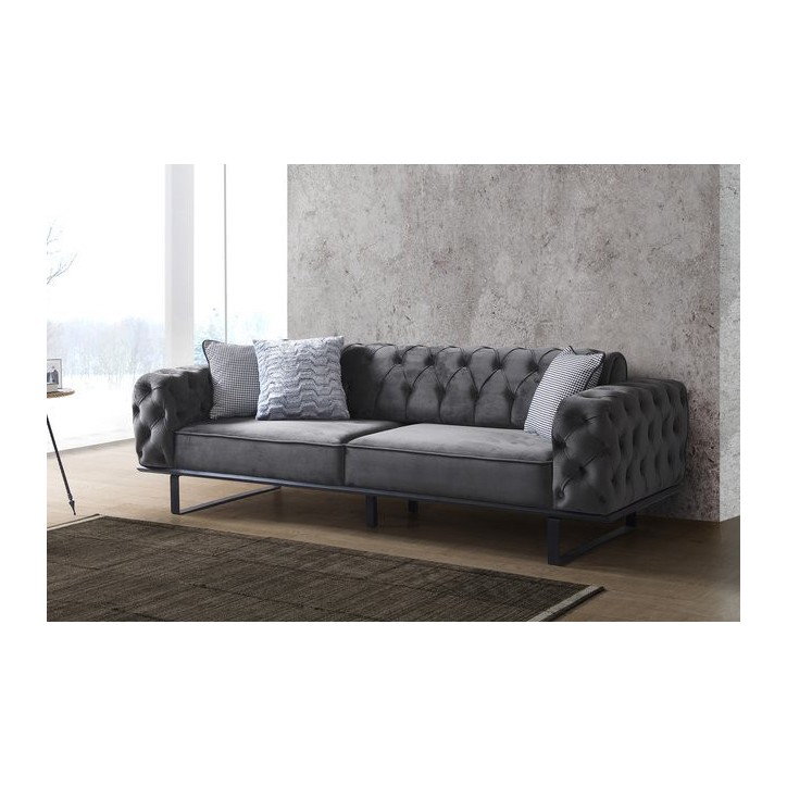 Canapé convertible TERRA anthracite