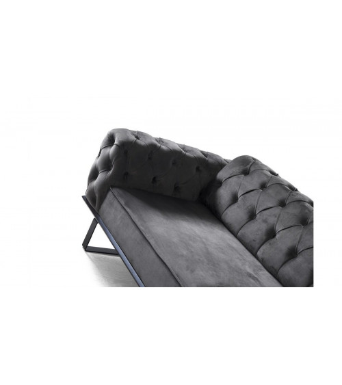 Canapé PRESTIGE ANTHRACITE   235 x 95 x 85