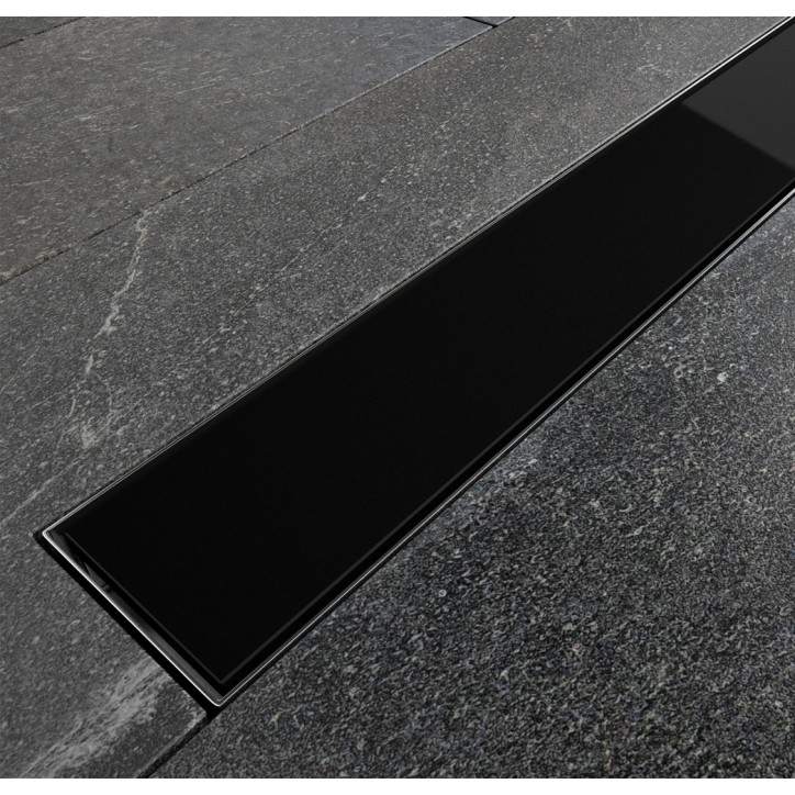 Canal de duche linear BLACK 70 cm
