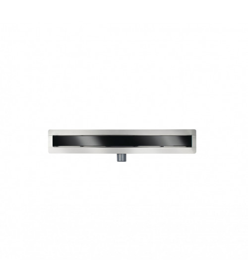 ZWARTE lineaire douchegoot 70 cm