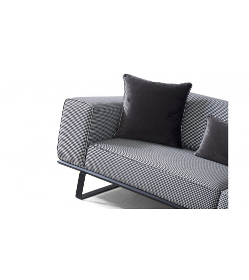 Canapé PRESTIGE Pied de biche   235 x 95 x 85