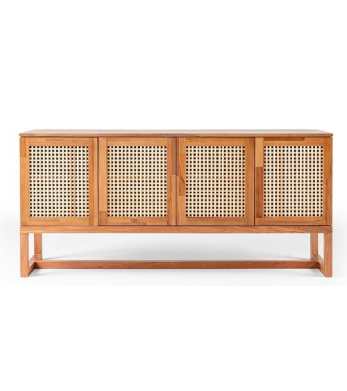 Buffet ARDEN 4 portes 185 cm bois