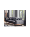 Canapé BELLA ANTHRACITE 225 x 92 x 78