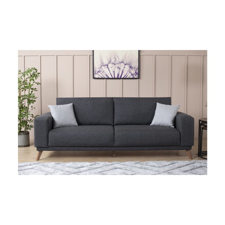 Canapé convertible TERRA anthracite