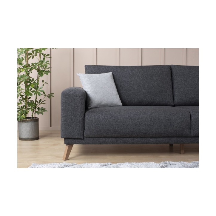 Canapé convertible TERRA anthracite