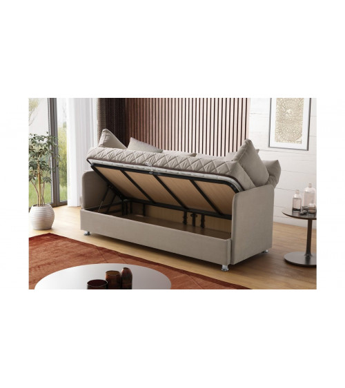 DAGBED BEIGE SOFA 190 x 80 x 46