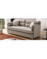 CANAPÉ DAYBED BEIGE 190 x 80 x 46
