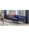 Canapé Lancester Bleu marine  240 x 100 x 75