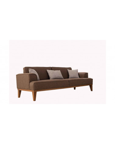 Canapé GAMMA MARRON  215 x 75 x 80