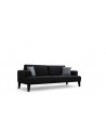 Canapé GAMMA NOIR  215 x 75 x 80