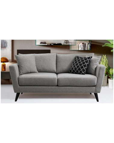 Canapé VALS DOUBLE GRIS  170 x 94 x 88