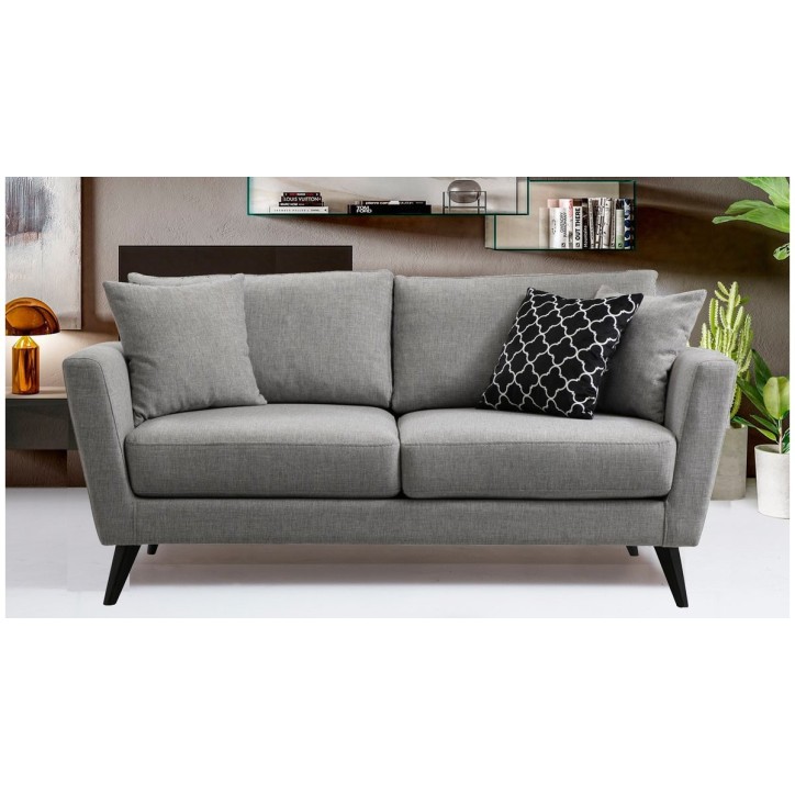 Canapé VALS DOUBLE GRIS  170 x 94 x 88