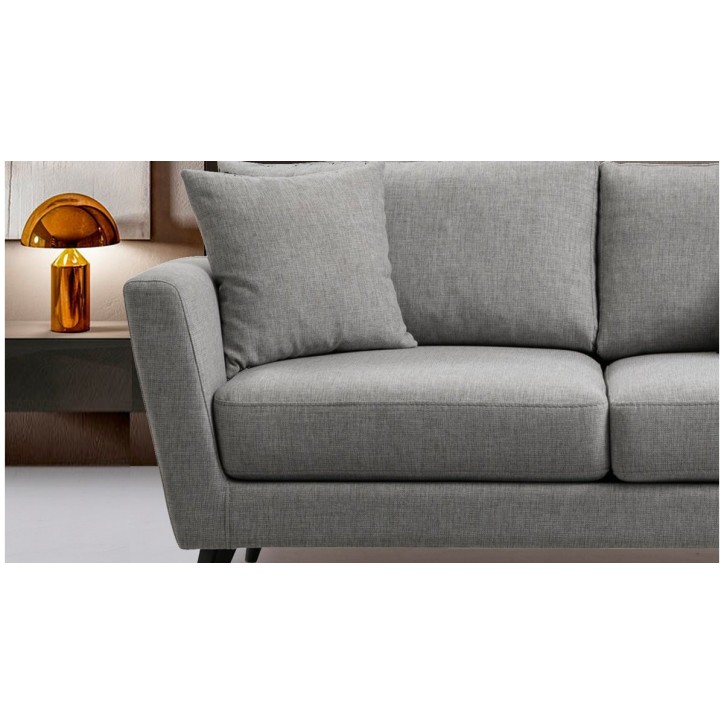 Divano VALS DOUBLE GRIGIO 170 x 94 x 88