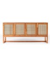 Buffet ARDEN 4 portes 185 cm bois