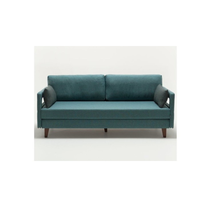 Slaapbank ELITE TURQUOISE 200 x 80 x 80