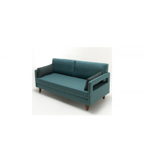 Canapé-lit ELITE TURQUOISE  200 x 80 x 80