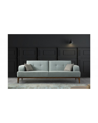 Canapé ATLAS  VERT EAU  216 x 80 x 78