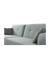 Canapé ATLAS  VERT EAU  216 x 80 x 78