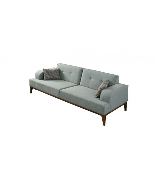 Canapé ATLAS  VERT EAU  216 x 80 x 78