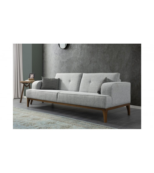 Sofá ATLAS CINZA 216 x 80 x 78