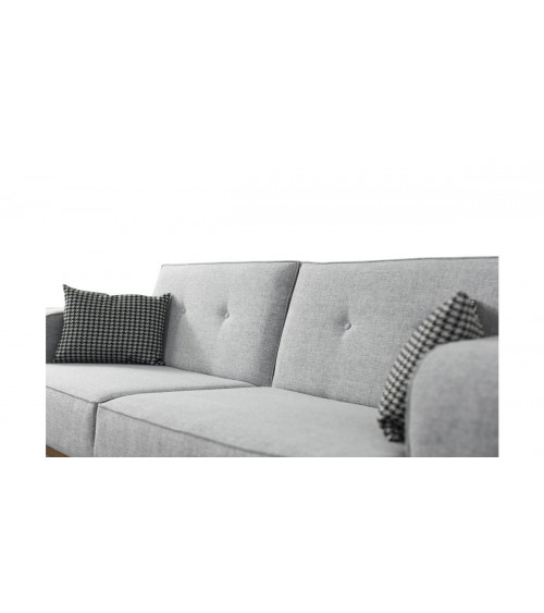 Canapé ATLAS  GRIS  216 x 80 x 78