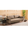 CANAPÉ  CONFORT MARRON  205 x 80 x 80