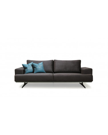 CANAPÉ  Kamin MARRON FONCÉ  230 x 100 x 95