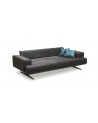 CANAPÉ  Kamin MARRON FONCÉ  230 x 100 x 95